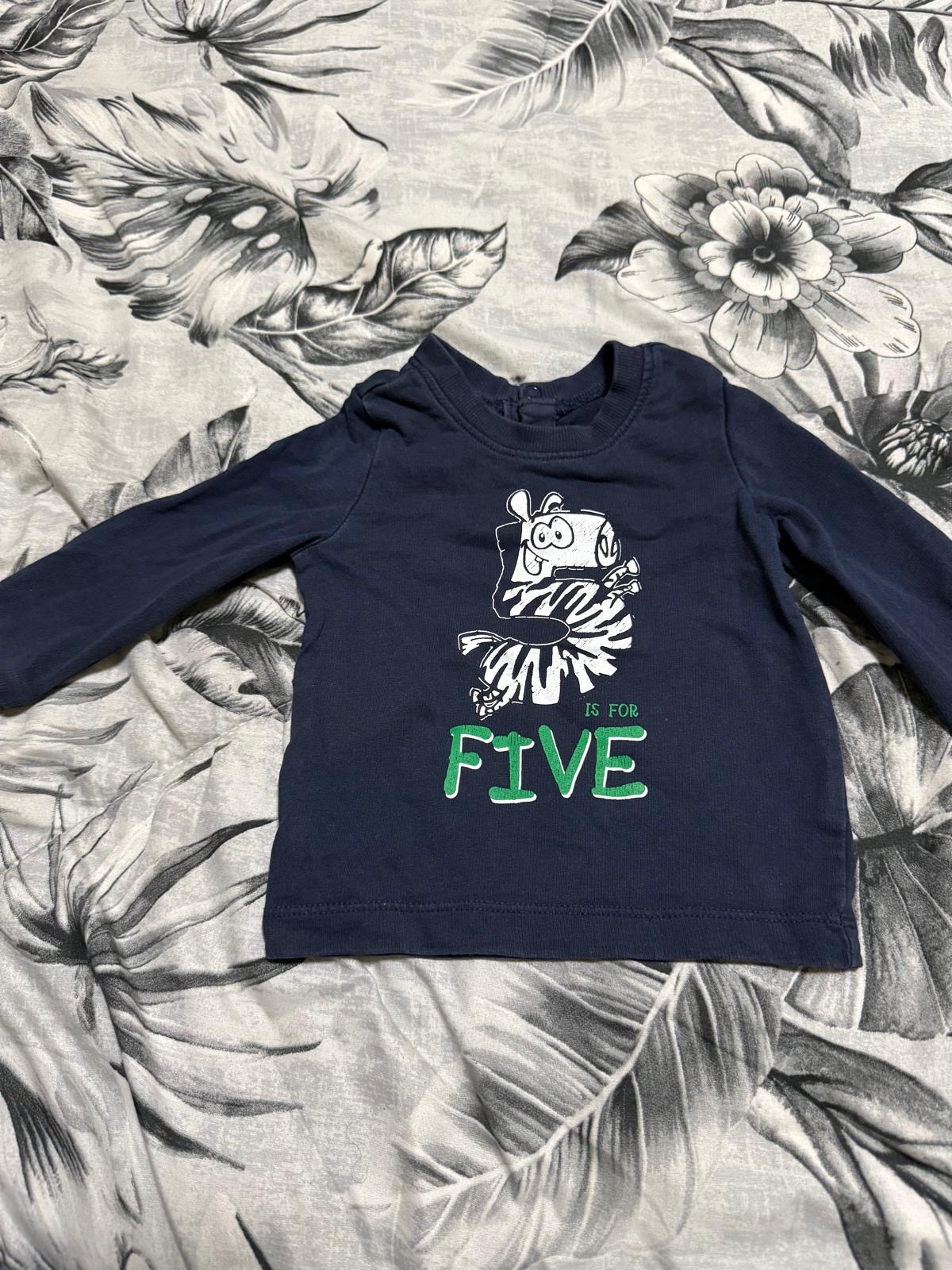 Tee shirt manches longues ( 3 à 6 mois )