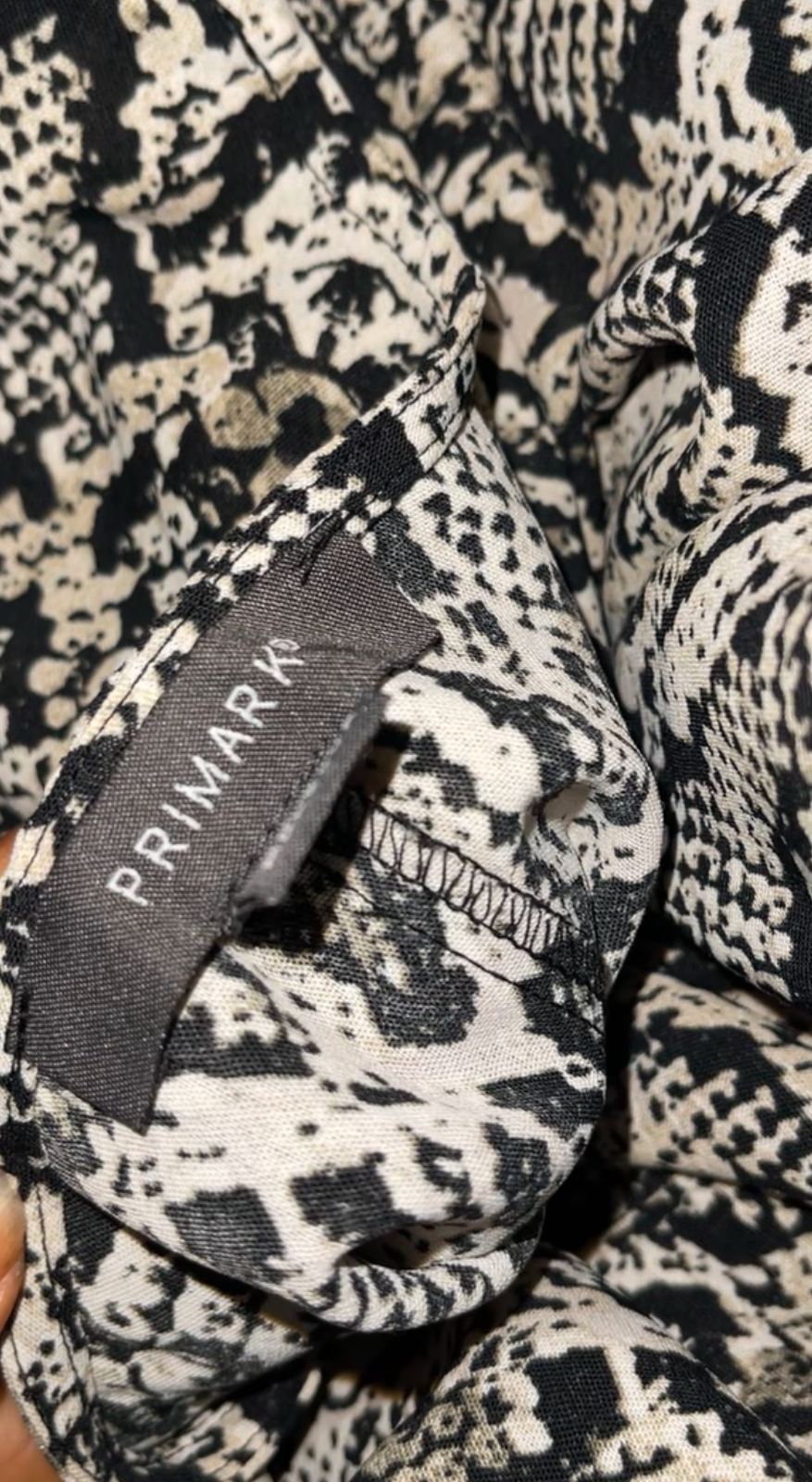 Blouse Manches 3/4 imprimé Python Primark – Image 3