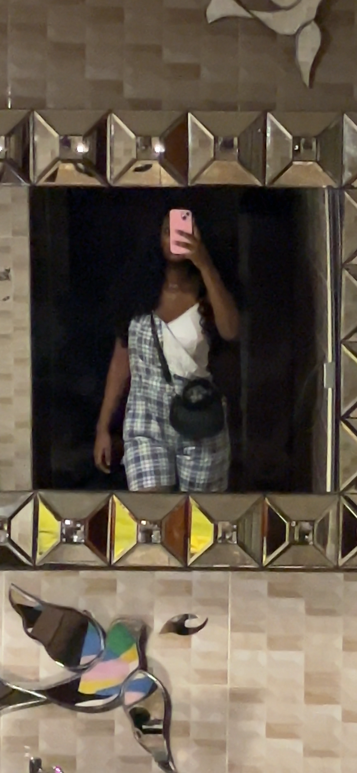 Salopette short