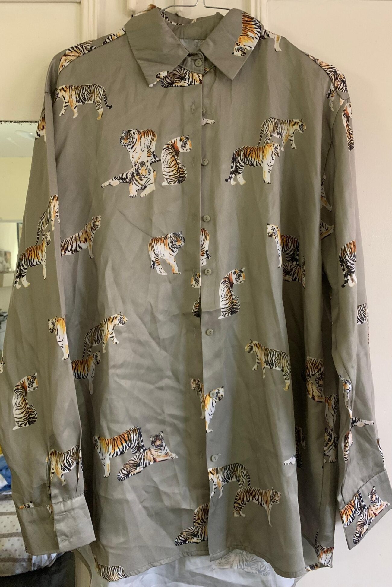 Chemise imprimé léopard